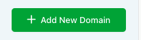 Add New Domain Button