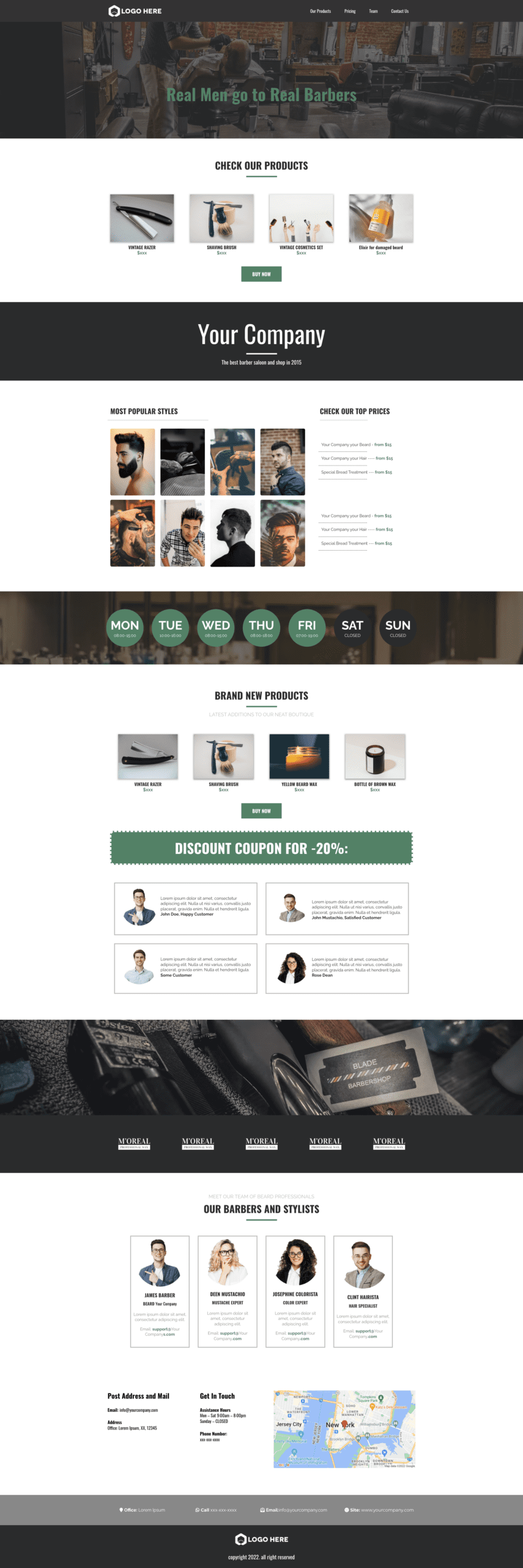 Legendary Leads Funnel Template - Barber