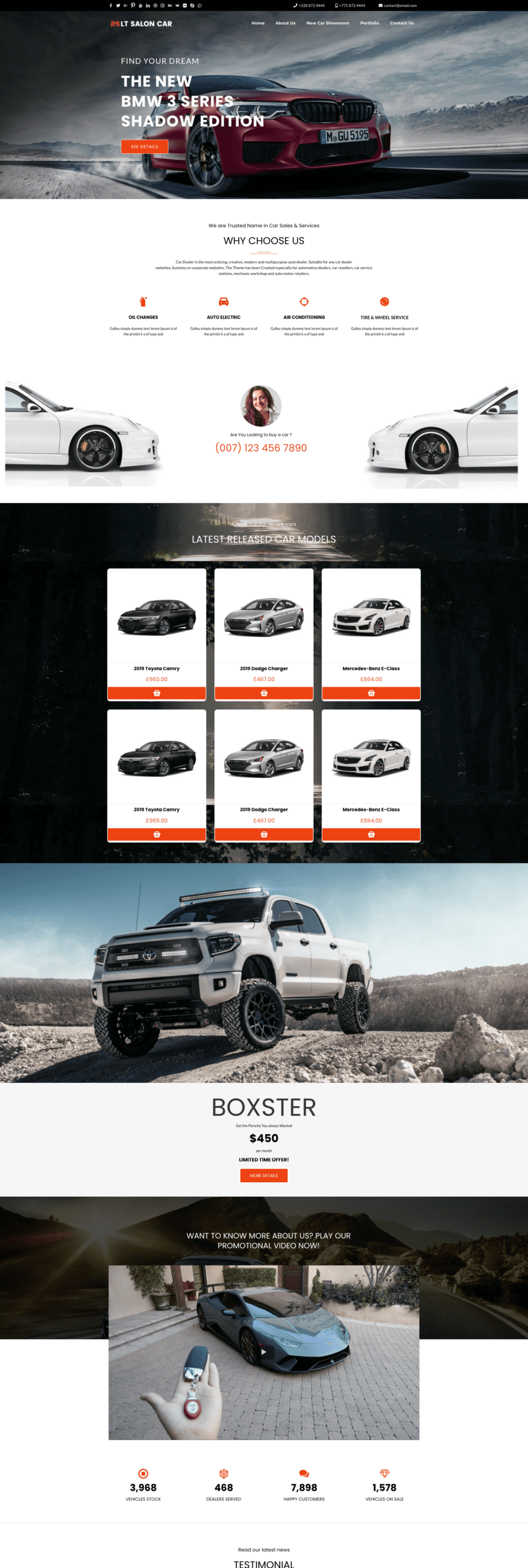 Legendary Leads Funnel Template - Car Dealer