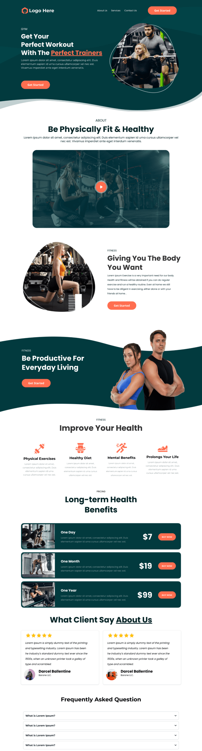 Legendary Leads Funnel Template - Fitness