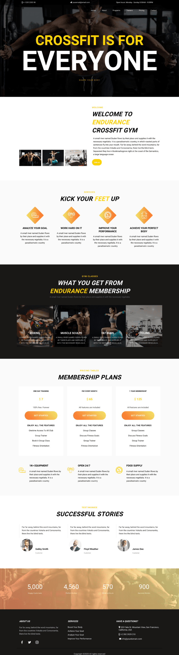 Legendary Leads Funnel Template - Gym