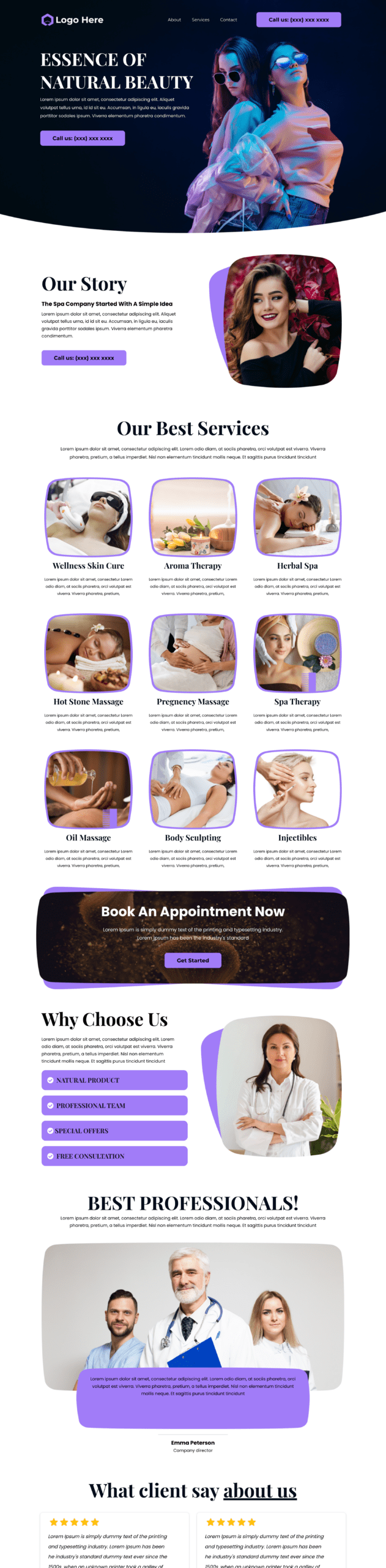 Legendary Leads Funnel Template - Med Spa