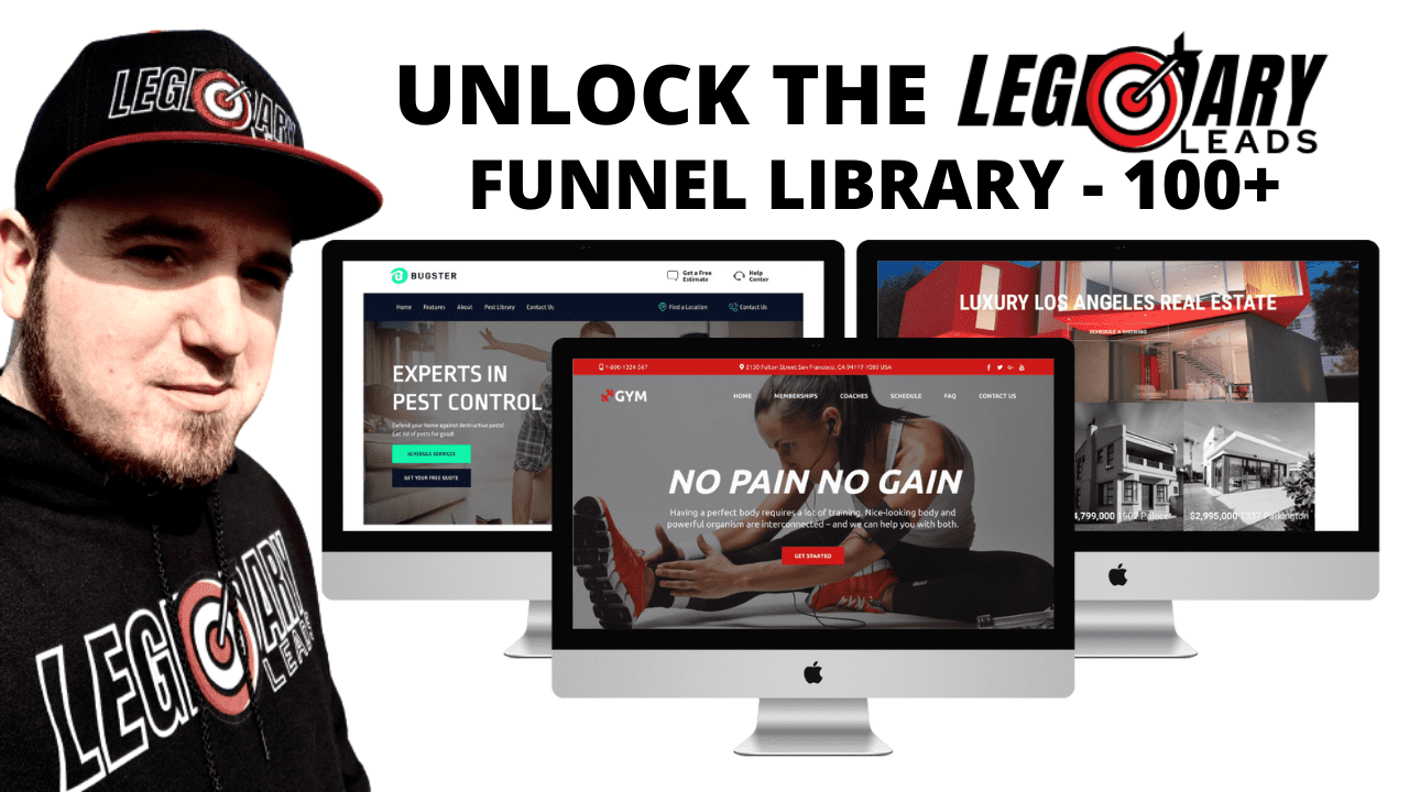 Legendary Leads Funnel Library